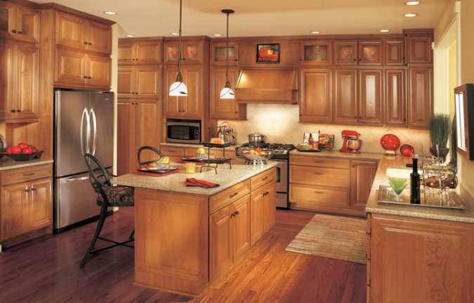 Wood-Cabinets-675x431 15+ Outdated Home Decorating Trends Coming Back in 2021