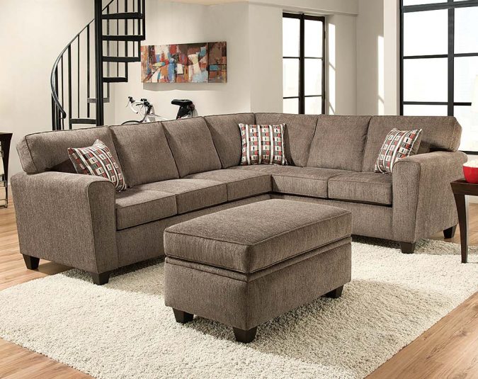 af3110 mickey slate grey sectional fabric 15+ Outdated Home Decorating Trends Coming Back - 10