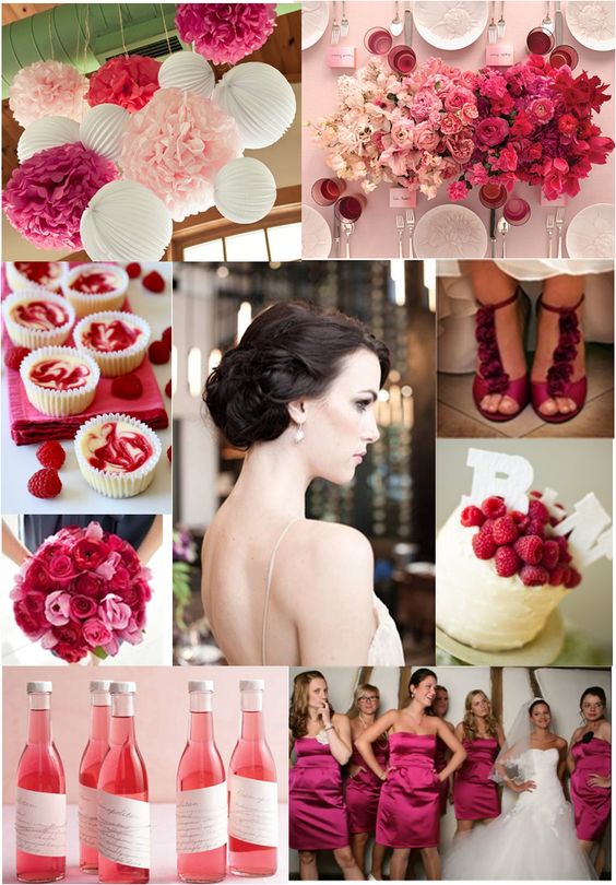 berry pink. Trend Forecasting: Top 15 Expected Wedding Color Ideas - 35