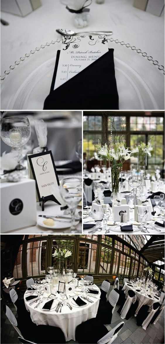 Trend Forecasting: Top 15 Expected Wedding Color Ideas 41 black 2 Trend Forecasting: Top 15 Expected Wedding Color Ideas - 41