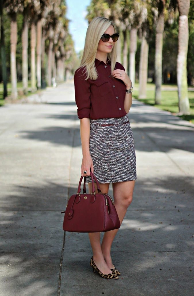 fall-business-casual-outfit-675x1032 70+ Elegant Winter Outfit Ideas for Business Women