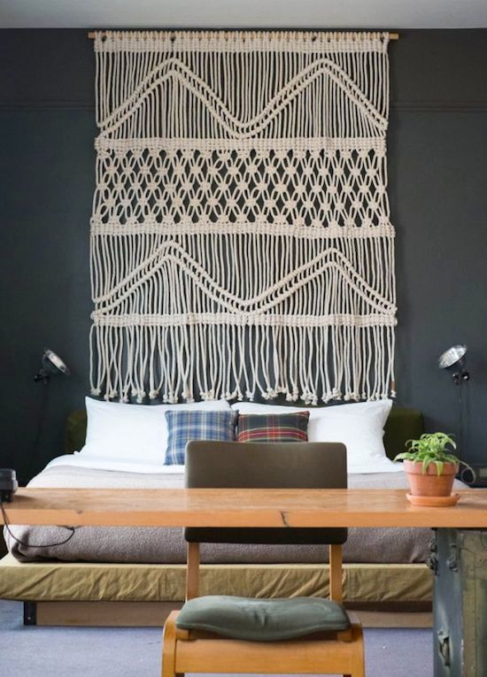 macrame art 15+ Outdated Home Decorating Trends Coming Back - 24