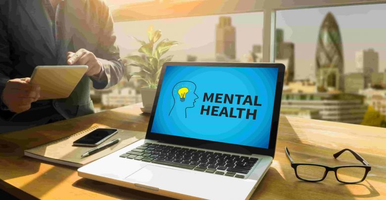 mental health on a laptop 5 Reasons to Consider Online Therapy for Treating Mental Health - treating mental illnesses 1