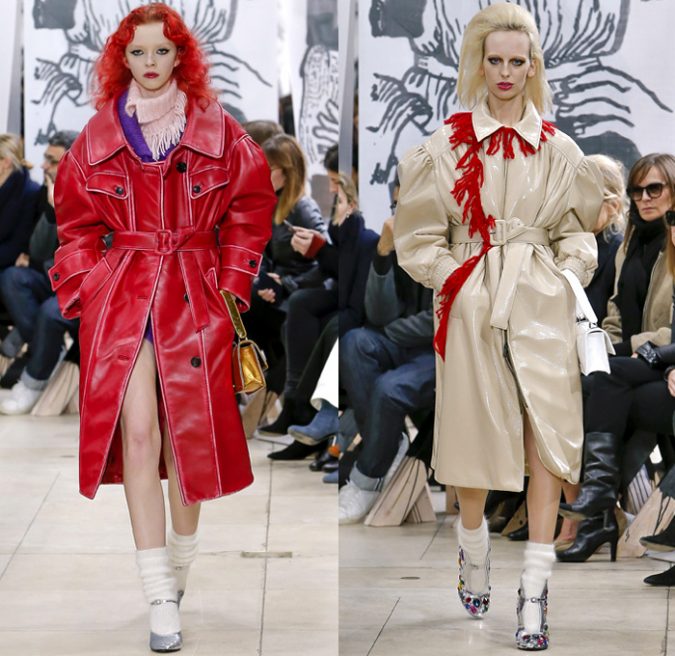 miu-miu-prada-2018-2019-fall-winter-womens-runway-paris-fashion-week-oversized-coats-675x656 70+ Elegant Winter Outfit Ideas for Business Women