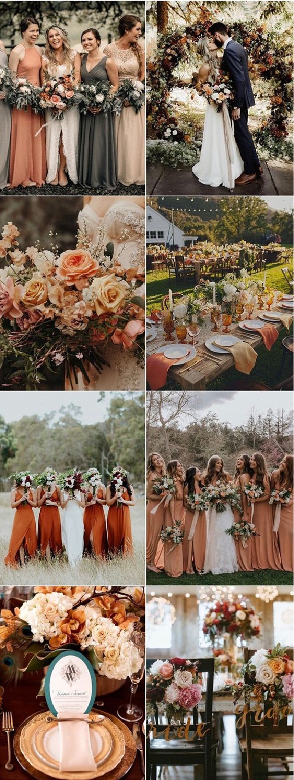 Trend Forecasting: Top 15 Expected Wedding Color Ideas 29 orange Trend Forecasting: Top 15 Expected Wedding Color Ideas - 29