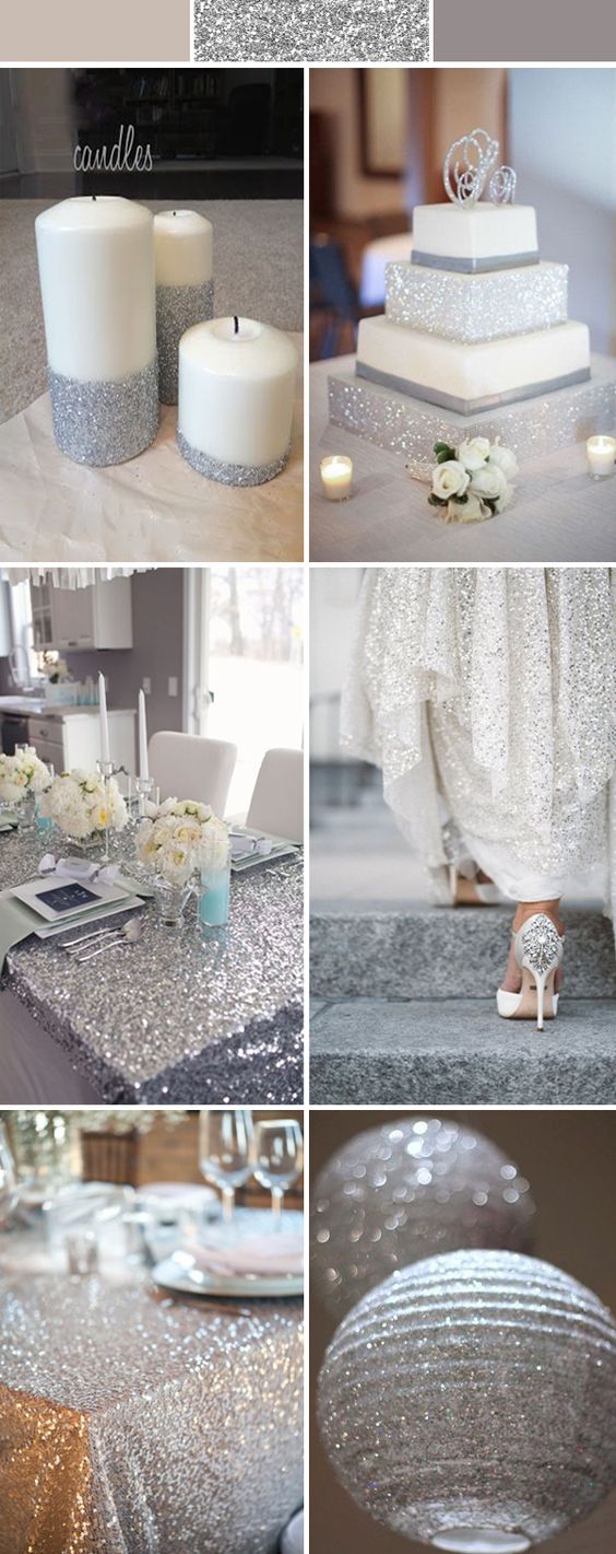 Trend Forecasting: Top 15 Expected Wedding Color Ideas 23 silver. 1 Trend Forecasting: Top 15 Expected Wedding Color Ideas - 23