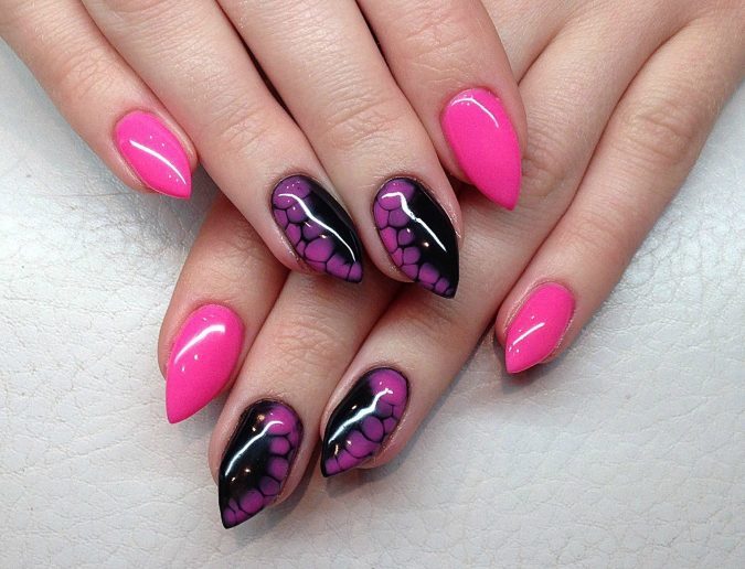 snakeskin nail art 3 60+ Most Fabulous Winter Nail Design Ideas This Year - 18