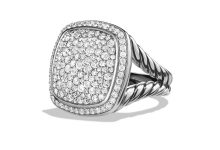 sterling silver ring with diamonds 12 Stellar Sterling Silver Rings for Women - 52