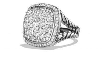 12 Stellar Sterling Silver Rings for Women 7 sterling silver ring with diamonds 12 Stellar Sterling Silver Rings for Women - 5
