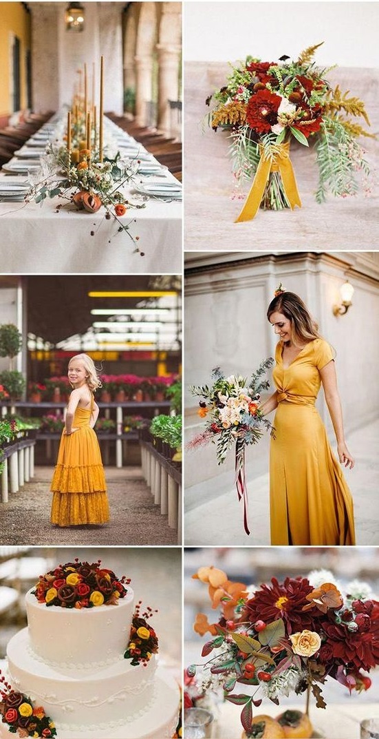yellow Trend Forecasting: Top 15 Expected Wedding Color Ideas - 31