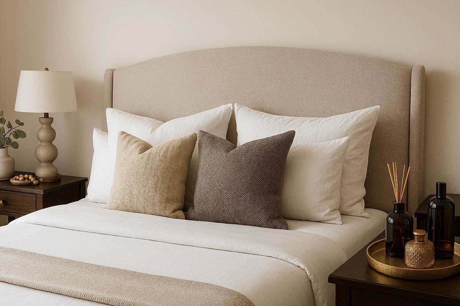 Add Decorative Accessories and Luxury Looking Scents 15 Budget Friendly Bedroom Ideas to Make Your Space Look Expensive - 17
