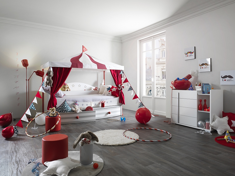 Circus look kids Room. 15 Simple Décor Tips to Make Your Kids' Room Look Attractive - 264 Pouted Lifestyle Magazine