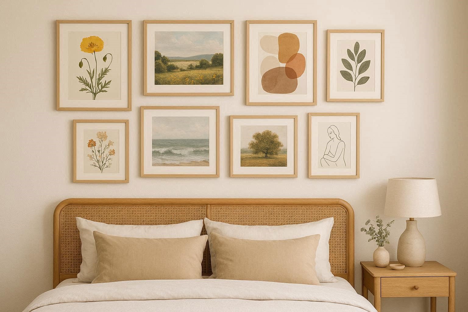 Decorate Walls With Affordable Artwork 15 Budget Friendly Bedroom Ideas to Make Your Space Look Expensive - 12