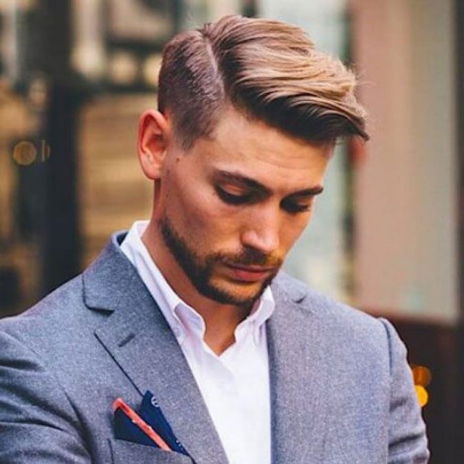 Side-parted-haircut-2-1-675x675 10 Best Men's Haircuts According to Face Shape in 2022