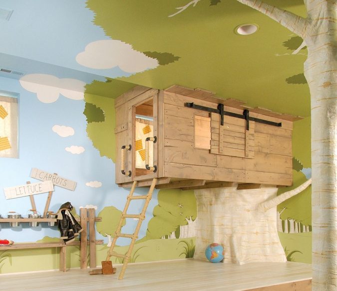 Tree house bedroom design. 15 Simple Décor Tips to Make Your Kids' Room Look Attractive - 6
