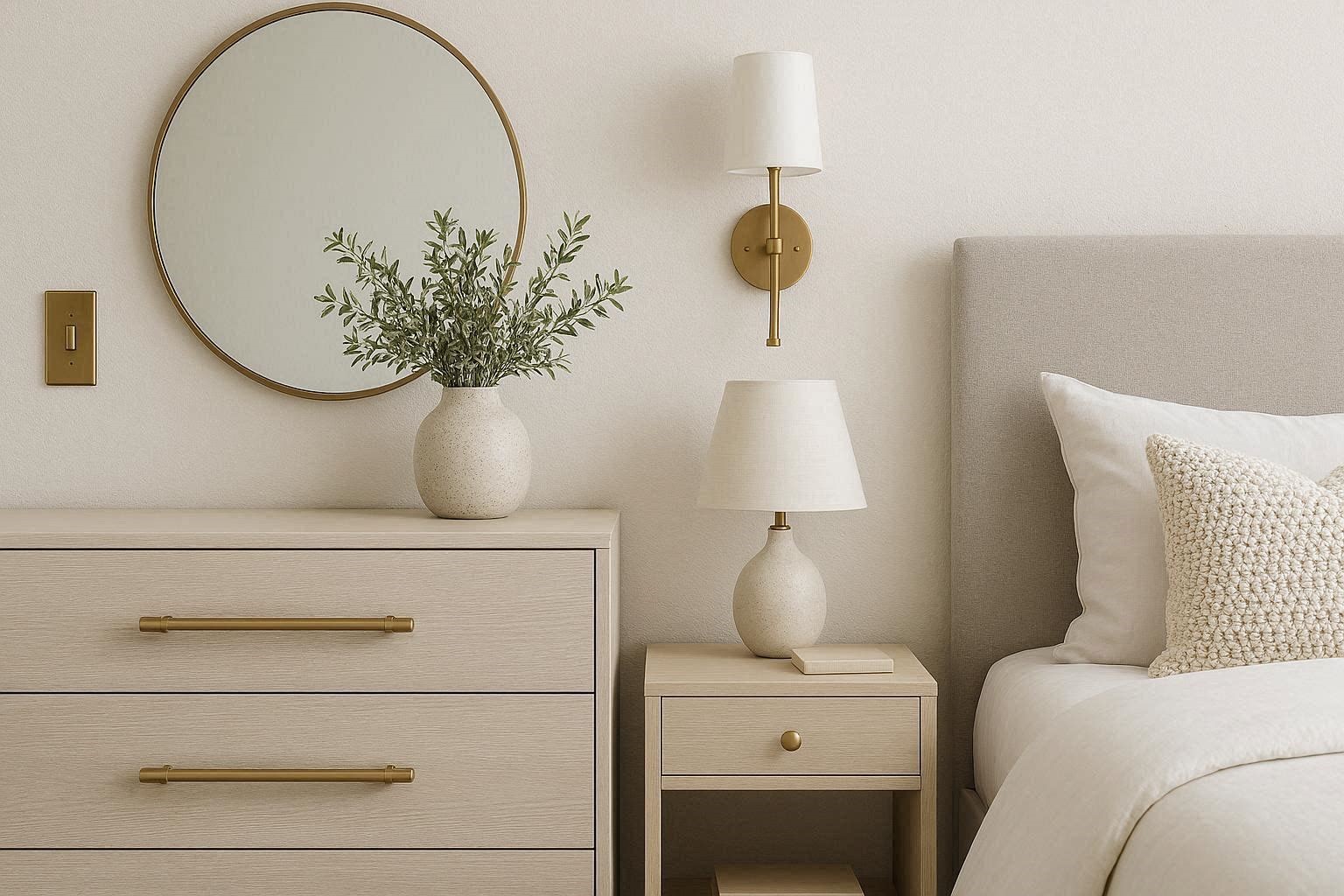 Upgrade Small Details Like Handles and Accessories 15 Budget Friendly Bedroom Ideas to Make Your Space Look Expensive - 9