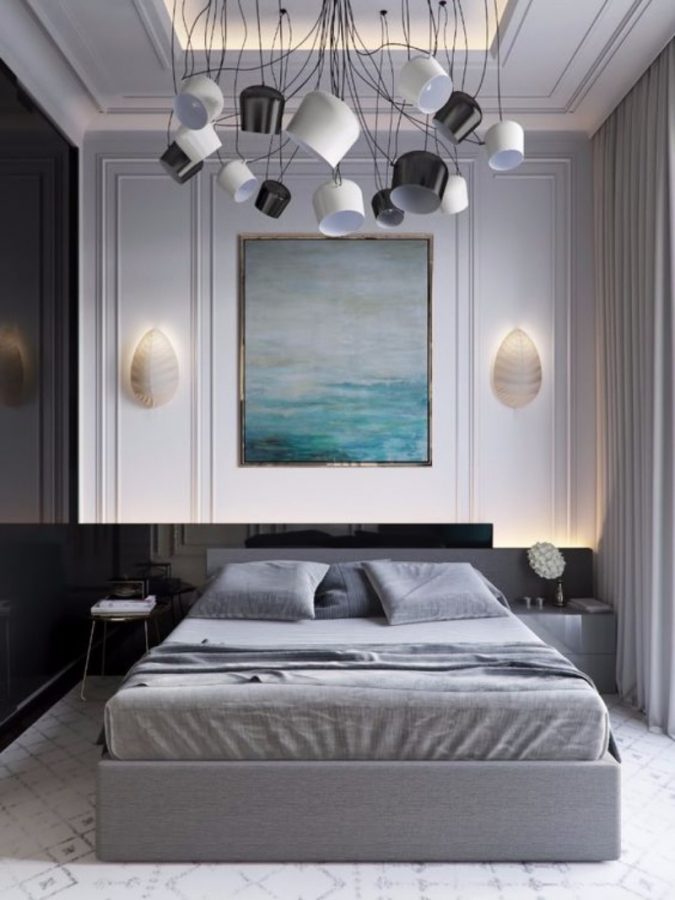 bedroom Grey with a Glimpse of Color 20 Cheapest Bedroom Ideas to Make Your Space Look Expensive - 33