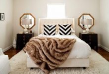 bedroom decor faux fur blanket 15 Budget Friendly Bedroom Ideas to Make Your Space Look Expensive - 153 Pouted Lifestyle Magazine