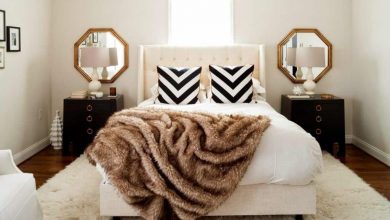 15 Budget Friendly Bedroom Ideas to Make Your Space Look Expensive 10 bedroom decor faux fur blanket 15 Budget Friendly Bedroom Ideas to Make Your Space Look Expensive - 10