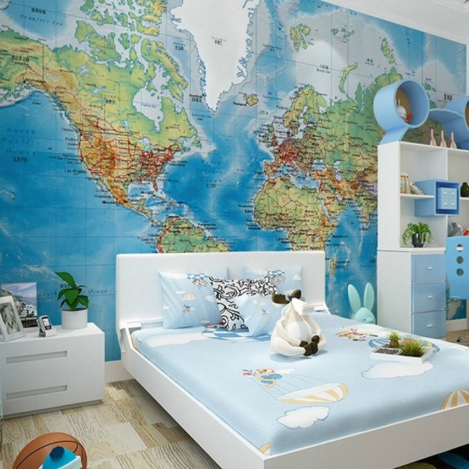 kids room decor wallpaper 2 15 Simple Décor Tips to Make Your Kids' Room Look Attractive - 27