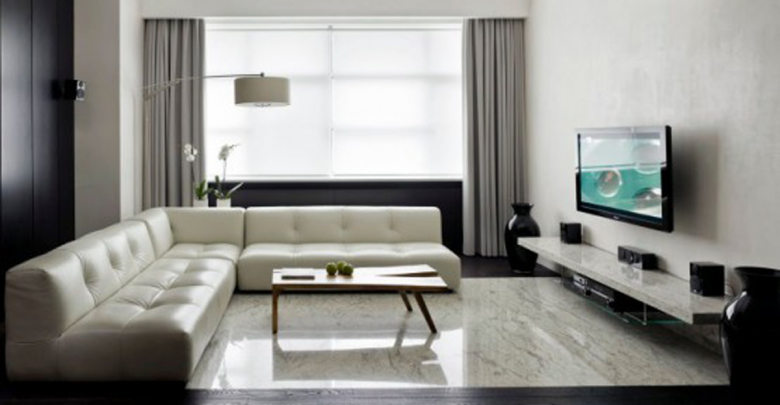 minimalist small living room 2 Best 14 Tips to Follow When Planning a Small Living Room - 8 Pouted Lifestyle Magazine