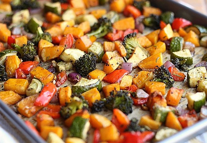 roasted vegetables 1 14 Easy Tricks for Anyone Who Likes Vegetarian Food - 10