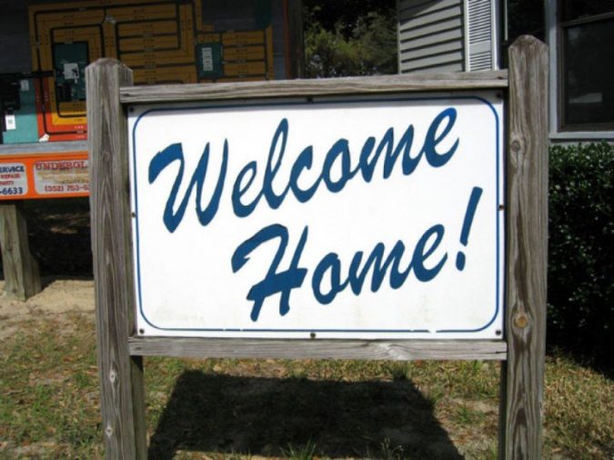 sign welcome home What Expats Should Know Before Returning Home - 1