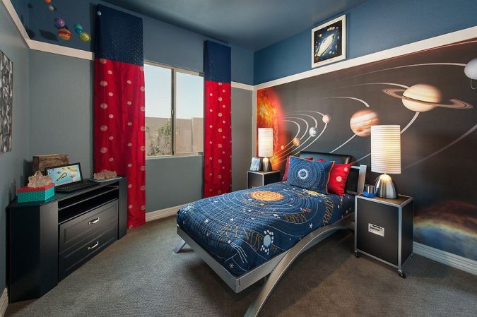space kid room 15 Simple Décor Tips to Make Your Kids' Room Look Attractive - 4
