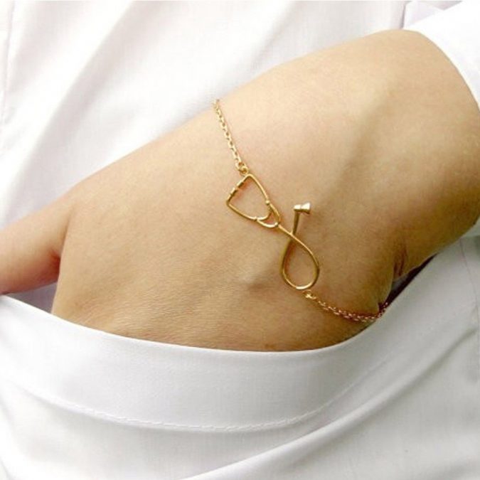 12 Gift Ideas for Your Favorite Medical Professional 11 stethoscope bracelet 12 Gift Ideas for Your Favorite Medical Professional - 11
