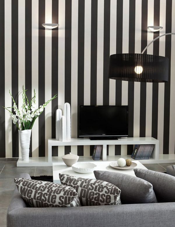 striped-living-room Best 14 Tips to Follow When Planning a Small Living Room