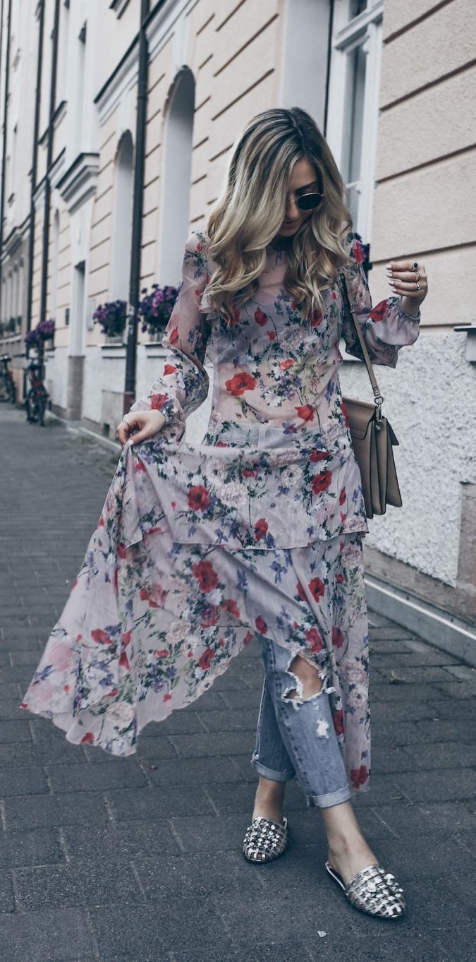 summer work outfit floral 80+ Elegant Summer Outfit Ideas for Business Women - 77