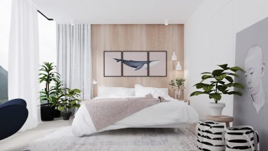 using art in minimalist bedroom decor 9 Important Things to Remember When Decorating Your Bedroom - 8