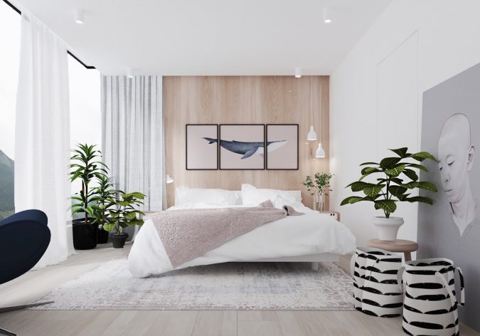 using art in minimalist bedroom decor 9 Important Things to Remember When Decorating Your Bedroom - 5
