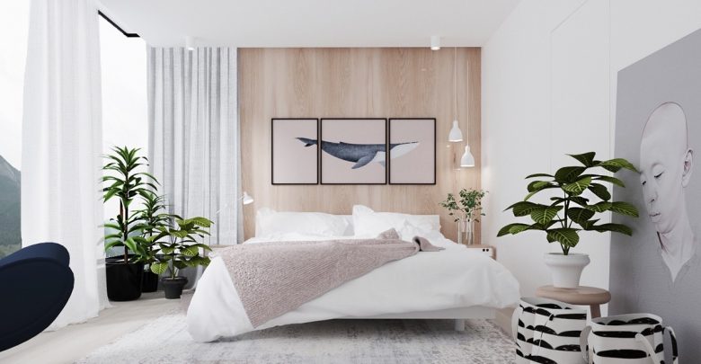 9 Important Things to Remember When Decorating Your Bedroom 43 using art in minimalist bedroom decor 9 Important Things to Remember When Decorating Your Bedroom - bedroom curtains 2