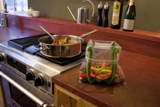 Bags-holder-stand-kitchen-tools-2-675x450 24 Innovative Kitchen Tools You Should Get Today