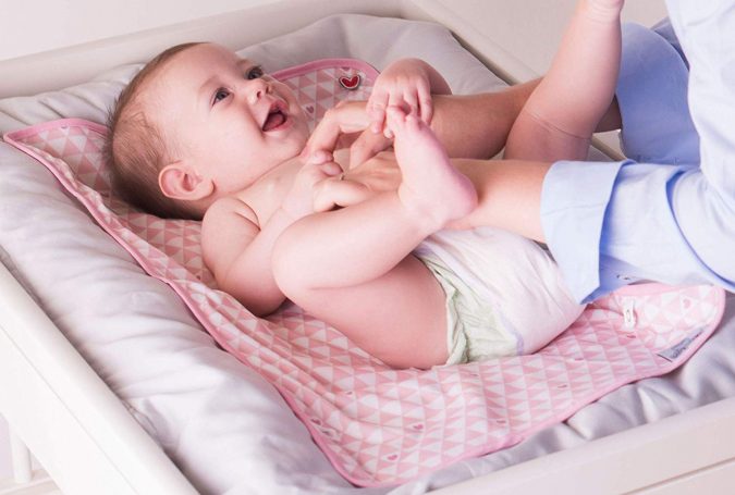 Portable changing table pad baby gift 1 7 Trendy Gifts for The New Mom - 3
