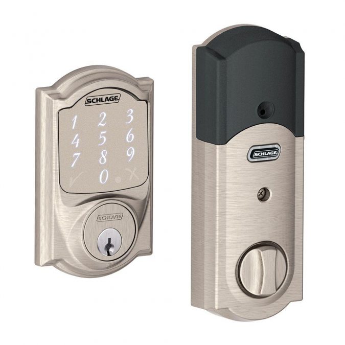 Smart lock Schlage Newest 12 Smart Gadgets You Should Keep in Home - 11