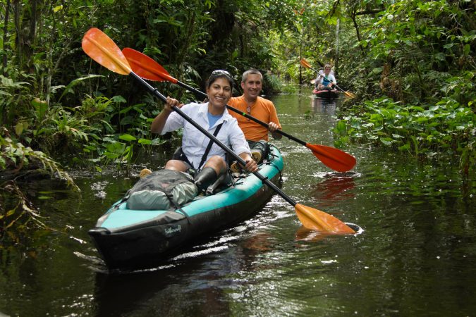 amazon-kayaking-tour-happy-couple-675x450 6 Types of Outdoor Travel Adventures to Experience