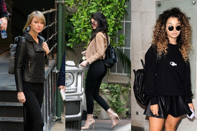 celeb backpacks 20 Most Stylish Female Celebrities Fashion Trends - 33