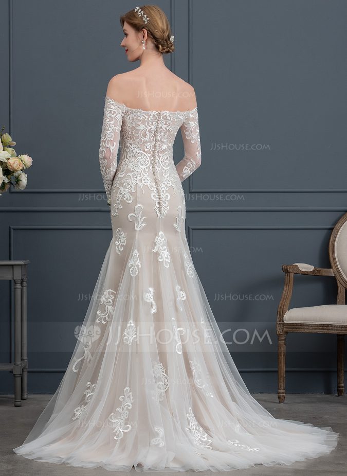 wedding dress back 2 How Does Plus Size Wedding Dresses Increase the Shimmer of Your Personality? - 6