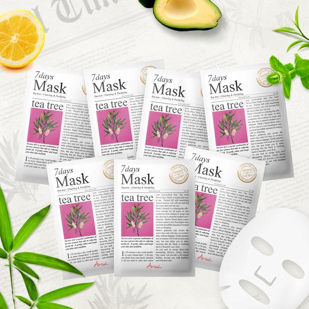 7 Days Tea Tree Sheet Mask 15 Best-Selling Beauty Products - 24