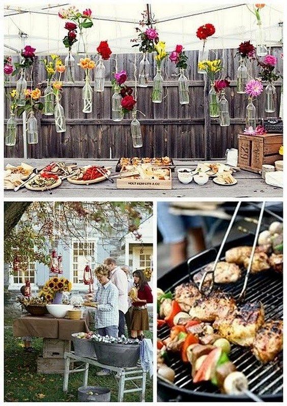BBQ Reception Ideas 2 How to Host Your Wedding at Your Home - 4