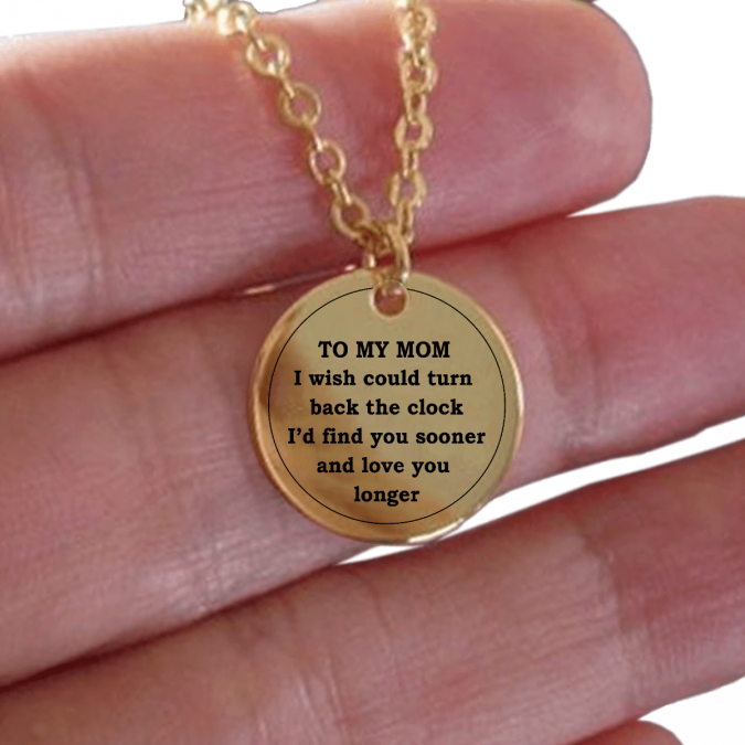 Customized necklace. Top 15 Creative Mother's Day Gift Ideas - 29