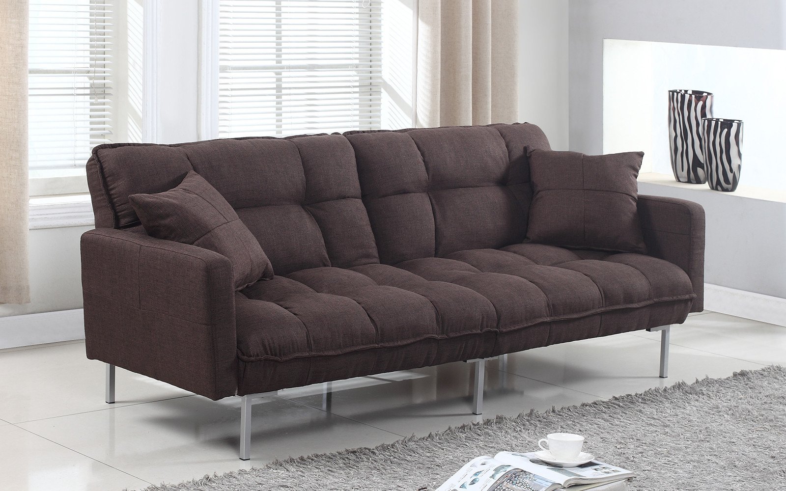 Futon 5 Tips to Modernize Your Living Room with a Sofa - 1