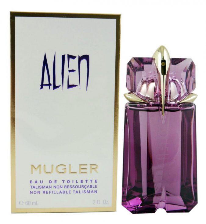 Mugler alien eau de toilette perfume Top 10 Fragrances Aid in Turning Men On! - 3