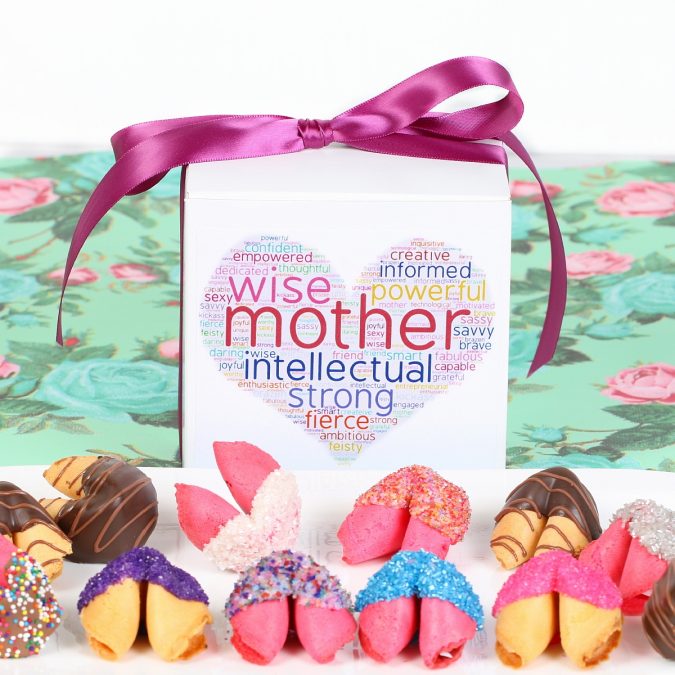 Top 15 Creative Mother's Day Gift Ideas 13 Personalized fortune cookies. Top 15 Creative Mother's Day Gift Ideas - 13