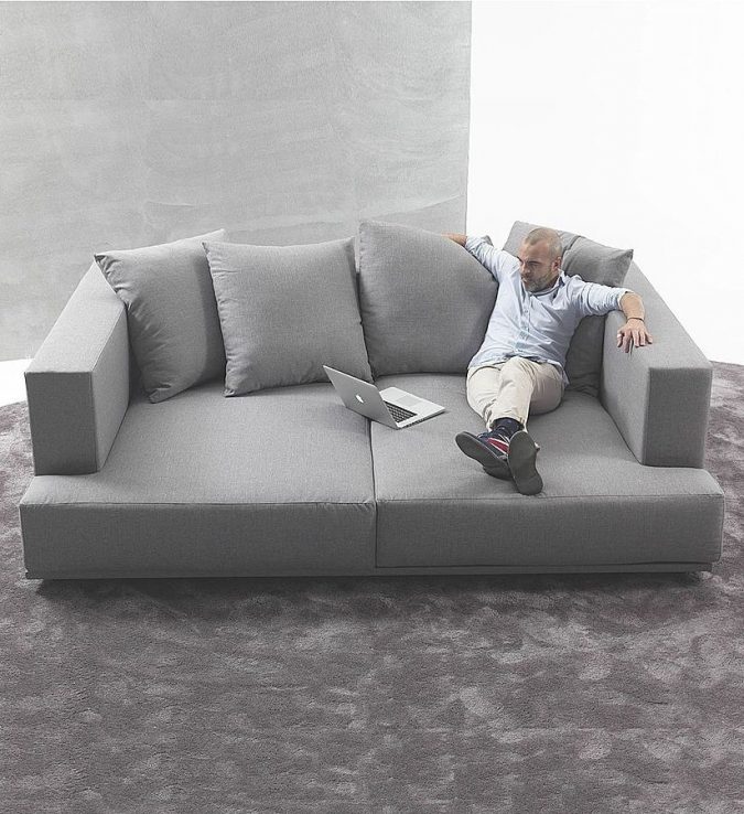 Square sofas 5 Tips to Modernize Your Living Room with a Sofa - 3
