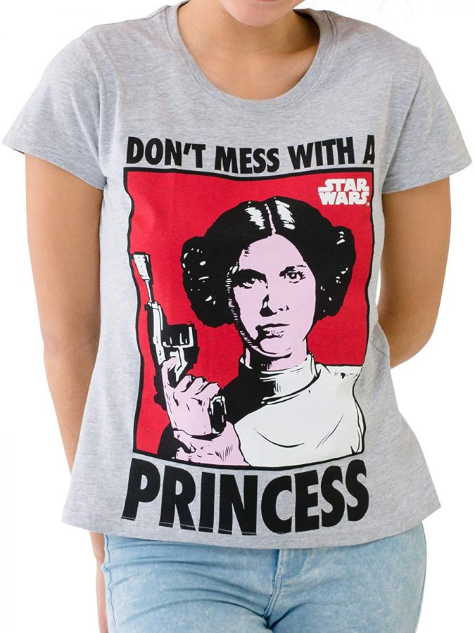 Top 15 Creative Mother's Day Gift Ideas 11 Star Wars Womens Princess Leia T Shirt Top 15 Creative Mother's Day Gift Ideas - 11