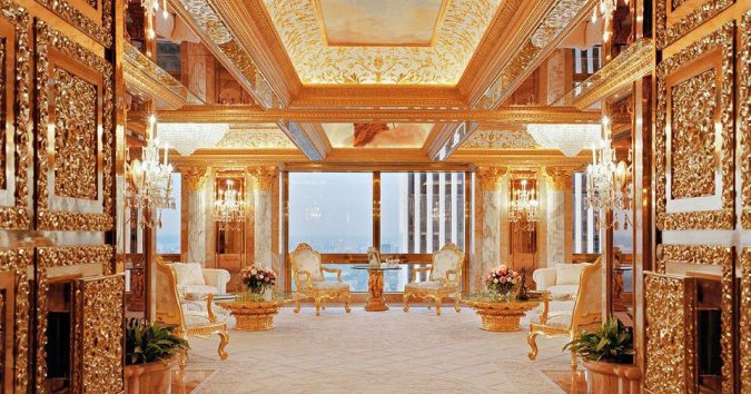 Trump-Penthouse-on-the-68th-Floor-675x354 Top 10 Most Expensive and Unusual Things Owned By American President Trump