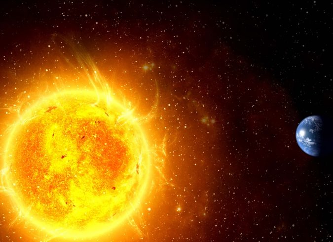 Top 10 Unusual Solar System Facts Found Recently 20 sun earth Top 10 Unusual Solar System Facts Found Recently - 20